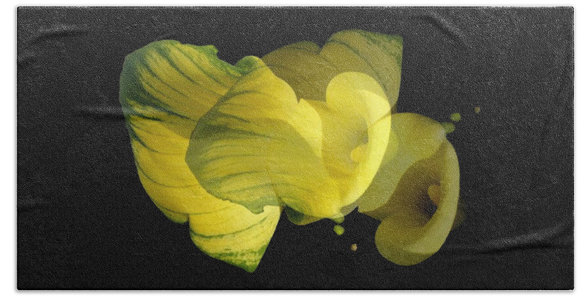 Calla Lily Beach Towel featuring the photograph Calla Lily by Mike Breau