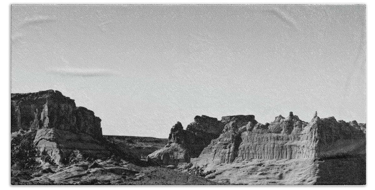 Black Beach Towel featuring the photograph Canyon Point Utah II by David Gordon