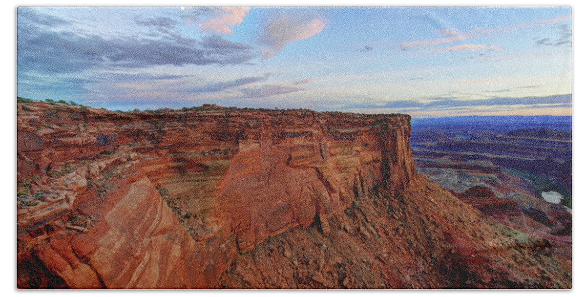 Canyonlands Delight Beach Towel featuring the photograph Canyonlands Delight by Chad Dutson