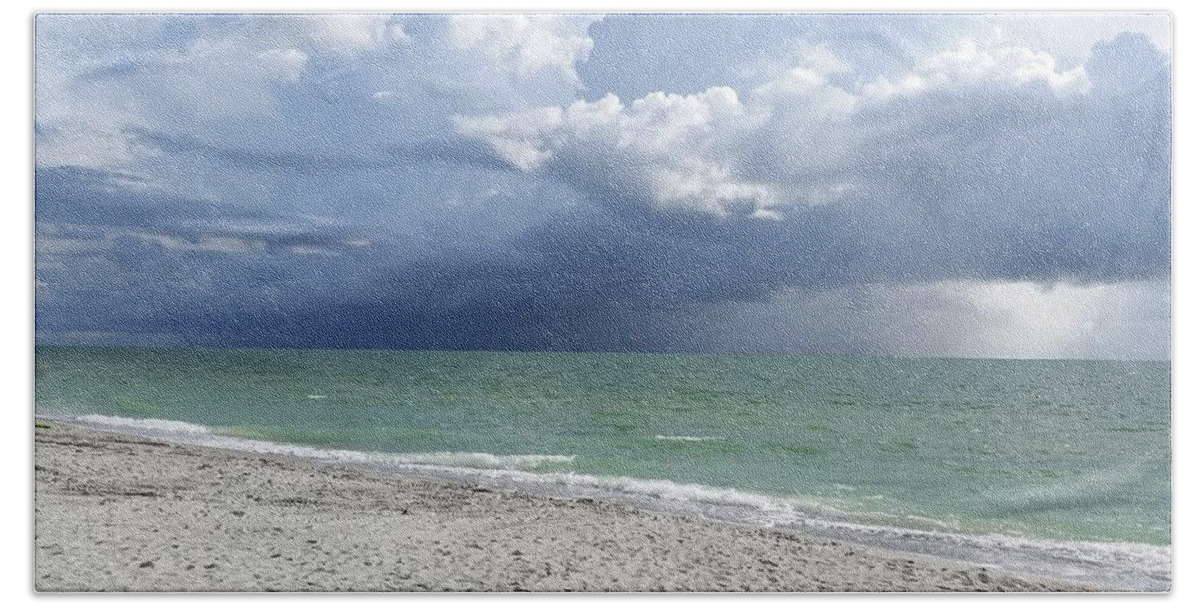 Florida Beach Sheet featuring the photograph Captiva On Gulf Of Mexico by Florene Welebny