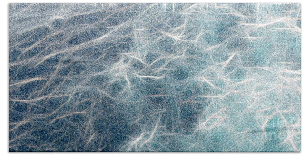 Abstract Beach Towel featuring the photograph Caribbean Sea VIII by Jason Freedman