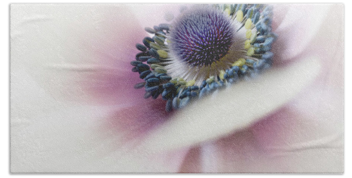 Flower Beach Towel featuring the photograph Center of attention. by Usha Peddamatham