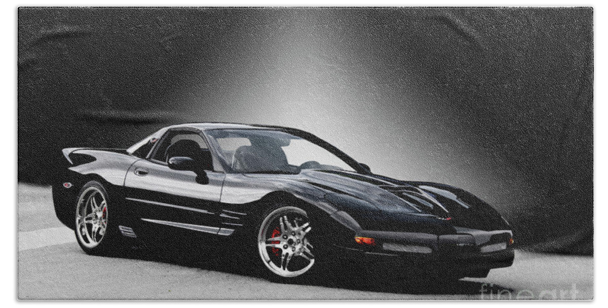  Beach Towel featuring the photograph Chevrolet C5 Corvette I by Dave Koontz