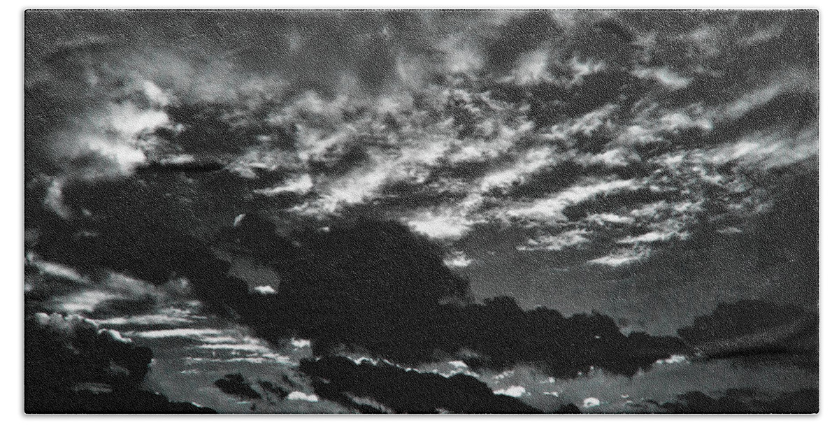 Medford Beach Towel featuring the photograph Cloud Play by Louis Dallara