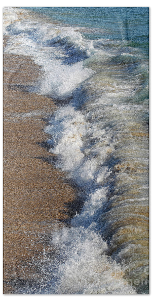 Coast Beach Towel featuring the photograph Coast Line by Nicholas Burningham