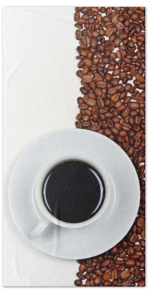 Aroma Beach Towel featuring the photograph Coffee by Gert Lavsen