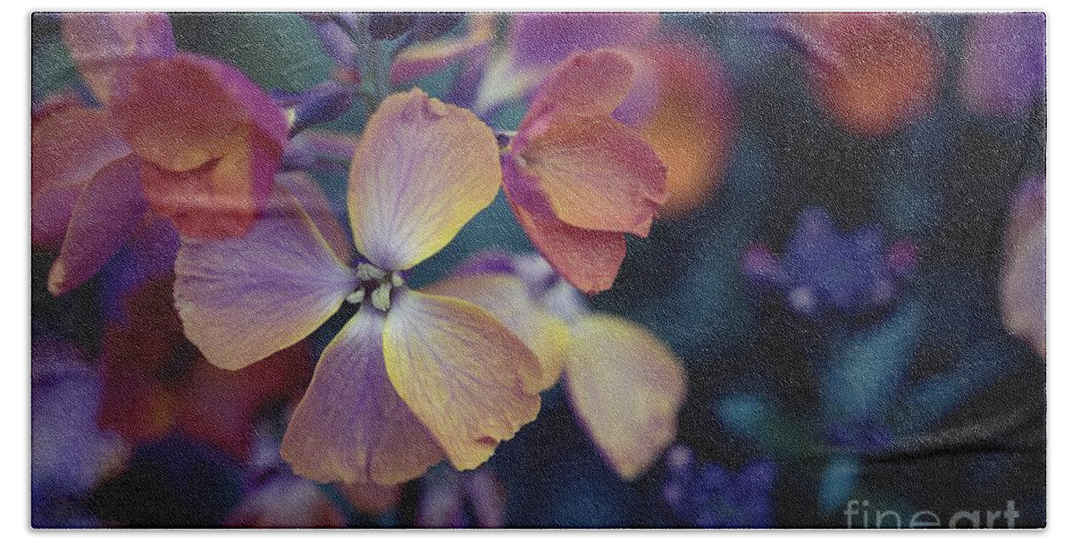 Flower Beach Sheet featuring the photograph Colors of Spring by Eva Lechner