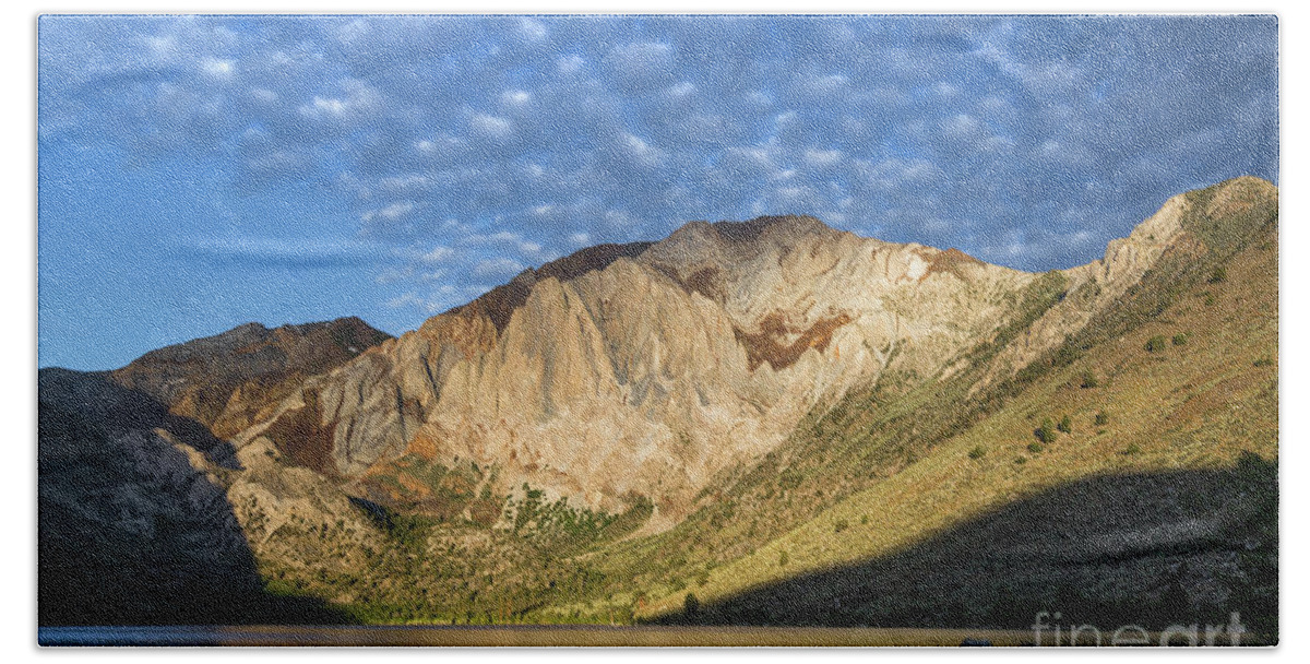 Sky Beach Sheet featuring the photograph Convict Lake by Brandon Bonafede