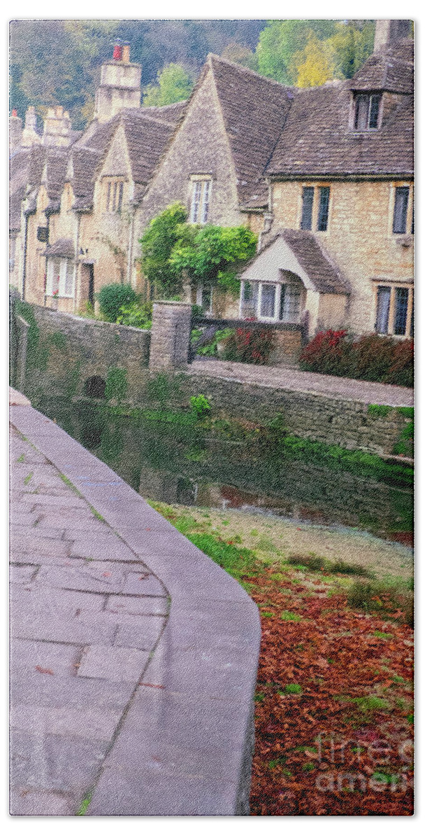 Cotswold Beach Towel featuring the photograph Cotswolds by Milena Boeva