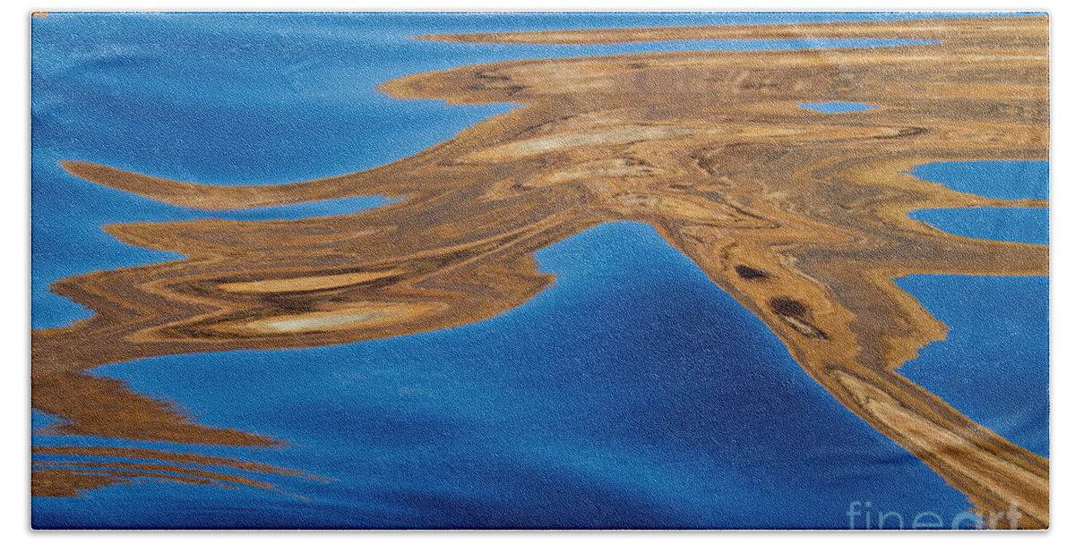 Lake Powell Beach Towel featuring the photograph Dancing Water by Kathy McClure