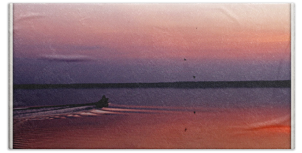 Lake Beach Towel featuring the photograph Dawn's Early Light by Farol Tomson