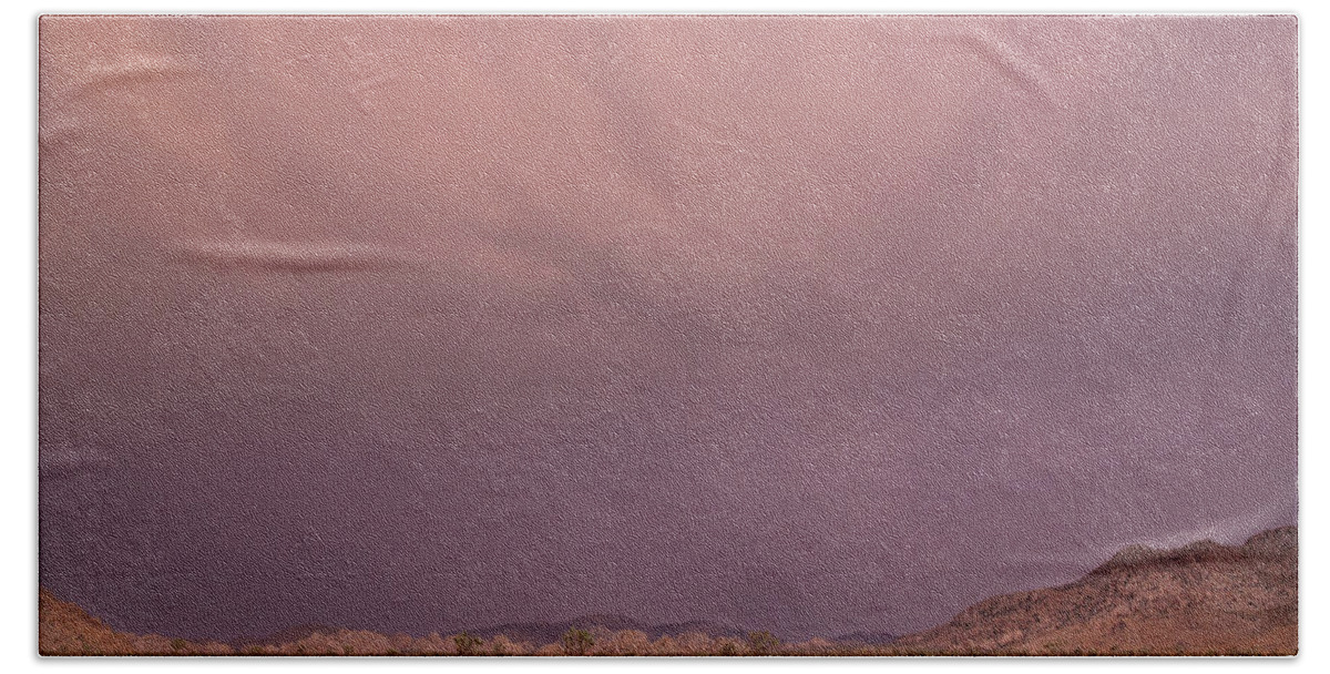 Joshua Tree Thunder Beach Sheet featuring the photograph Desert colors by Kunal Mehra