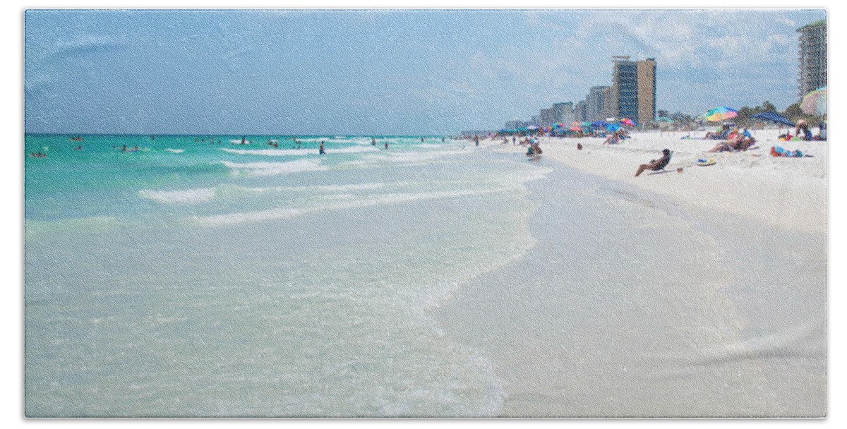 Florida Beach Towel featuring the photograph Destin Florida by Andrea Anderegg