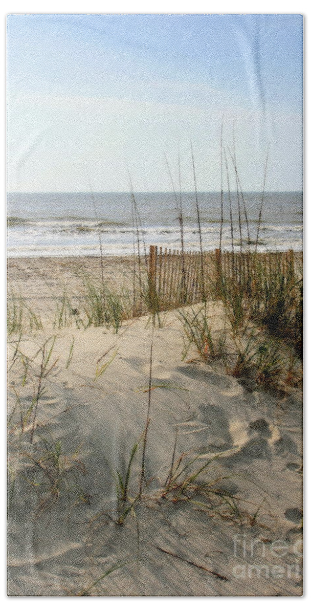 Beach Beach Sheet featuring the photograph Dune by Angela Rath