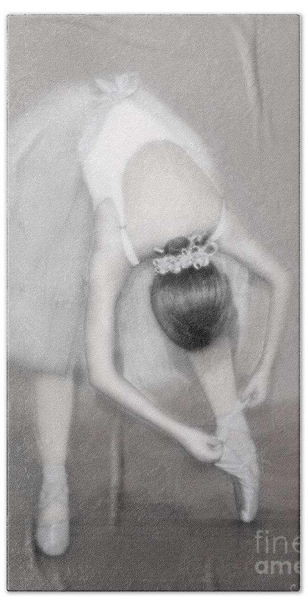 Ballet Beach Towel featuring the photograph Ballerina by Constance Woods