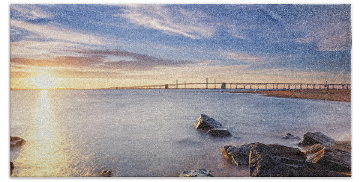 Sandy Point Beach Sheet featuring the photograph Even the mistakes aren't really mistakes at all by Edward Kreis