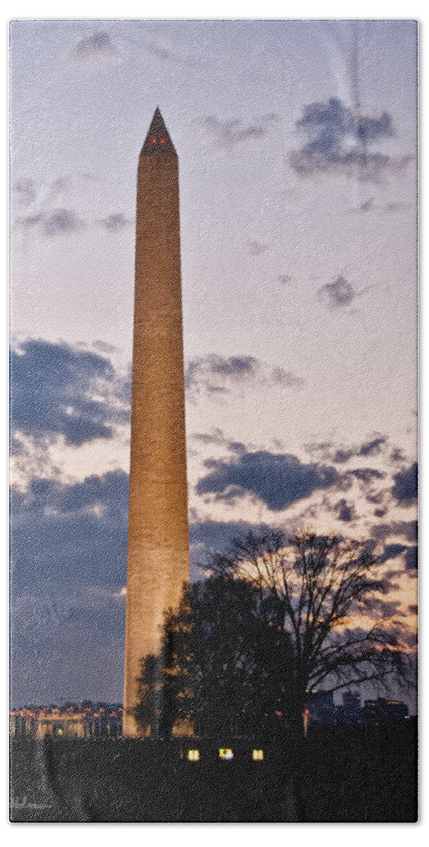 Monument Beach Towel featuring the photograph Evening Inspiration by Christopher Holmes
