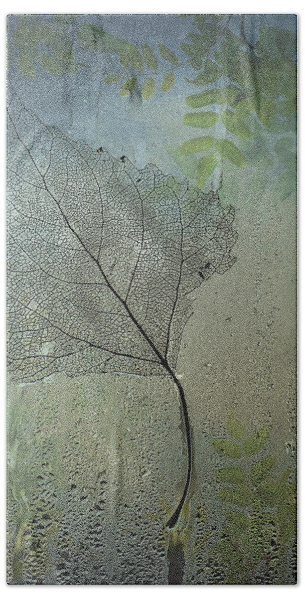 Leaf Beach Sheet featuring the photograph Expressiveness by Andrea Kollo