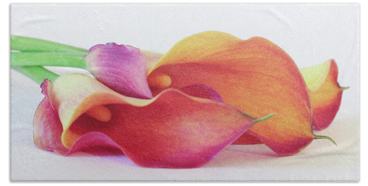 Flowers Beach Towel featuring the photograph Exquisite by Design by Anita Oakley