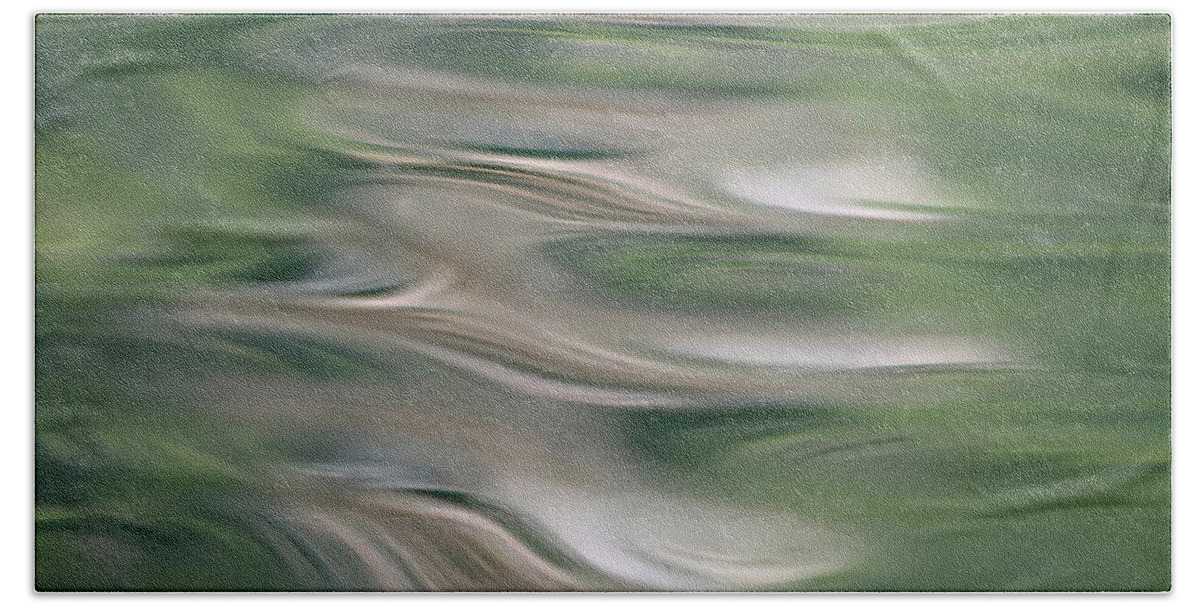 Water Beach Towel featuring the photograph Water Feathers by Cathie Douglas