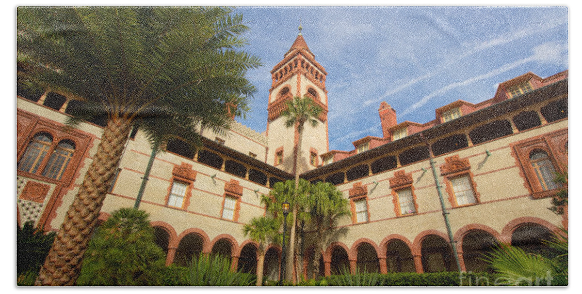America Beach Towel featuring the photograph Flagler College St. Augustine by Amanda Mohler