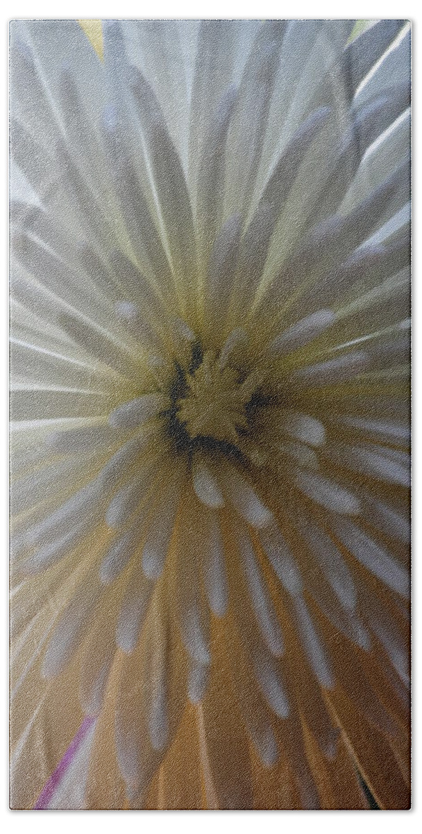 Flower Beach Towel featuring the photograph Flowering Burst by Eric Liller