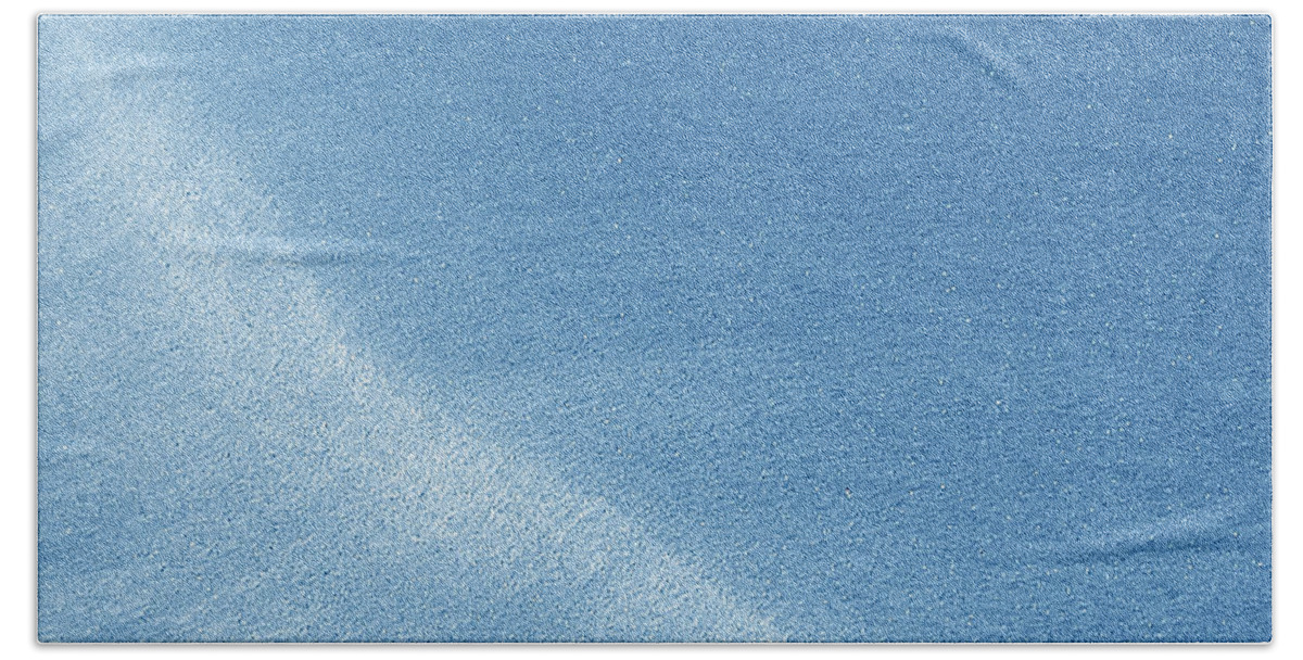Blue Beach Towel featuring the photograph Flowing Blue by Mark Fuller