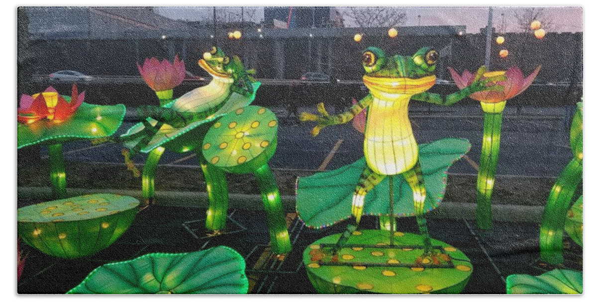 Illuminated Fogs Beach Towel featuring the photograph Fogs Being Fogs by Britten Adams