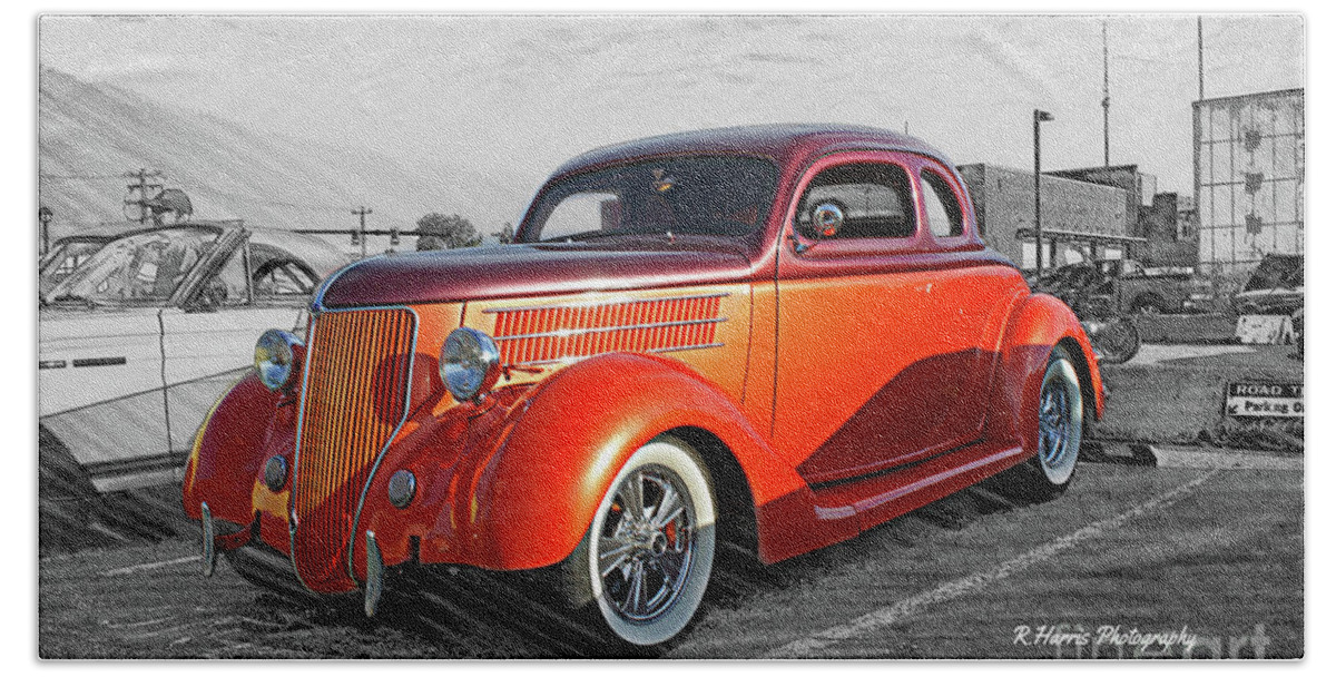 Cars Beach Towel featuring the photograph Ford Coupe by Randy Harris