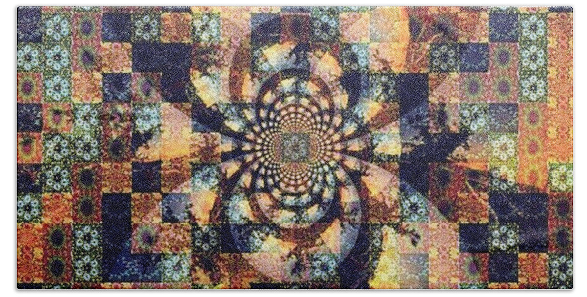 Creativity Beach Towel featuring the photograph Fractals Within Fractals Within by Nick Heap