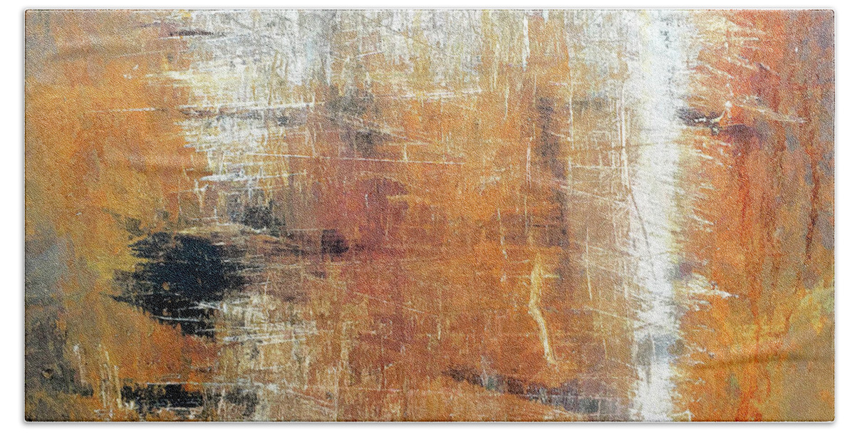 Abstract Beach Towel featuring the photograph Framed by Matt Cegelis