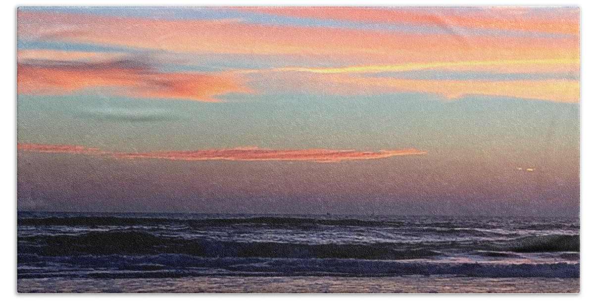 Sunrise Beach Towel featuring the photograph Gator Sunrise 10.31.15 by LeeAnn Kendall
