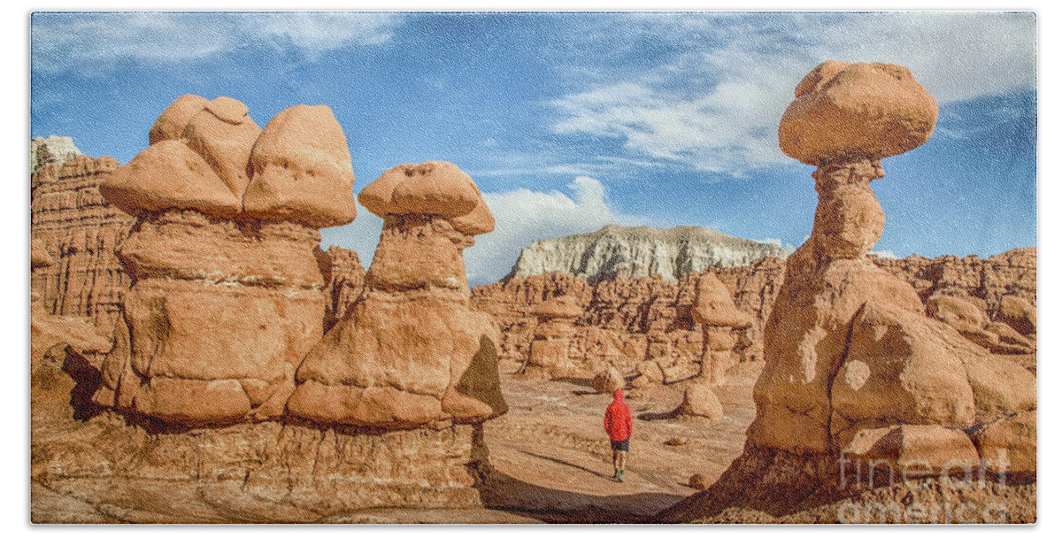 America Beach Towel featuring the photograph Goblin Valley State Park by JR Photography