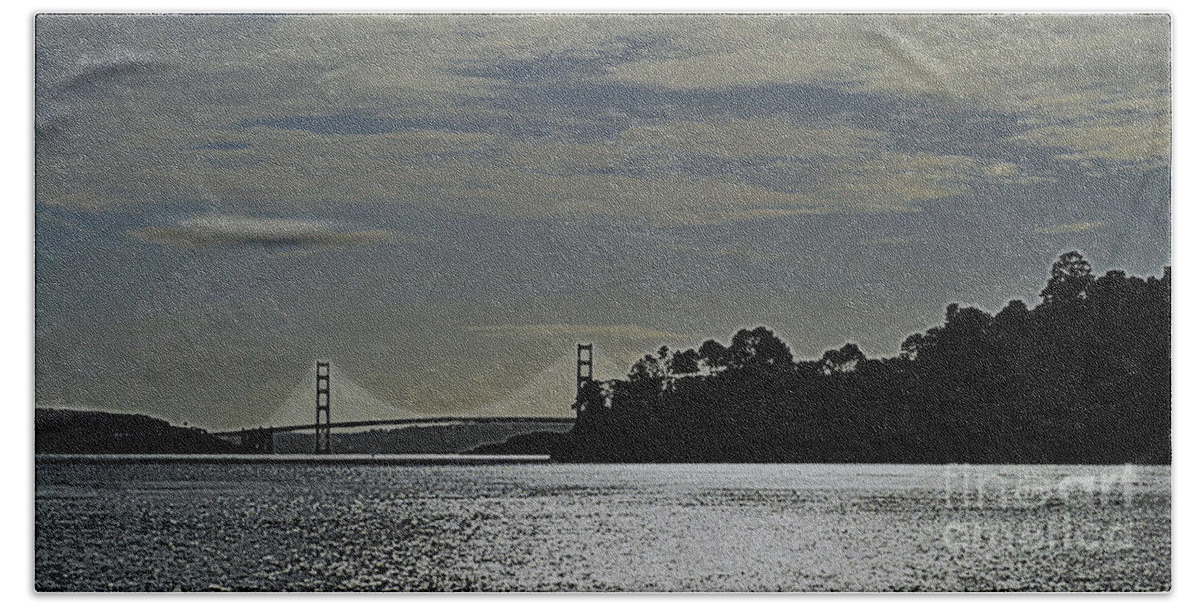 San Francisco Beach Towel featuring the photograph Golden Gate Bridge by Diane montana Jansson