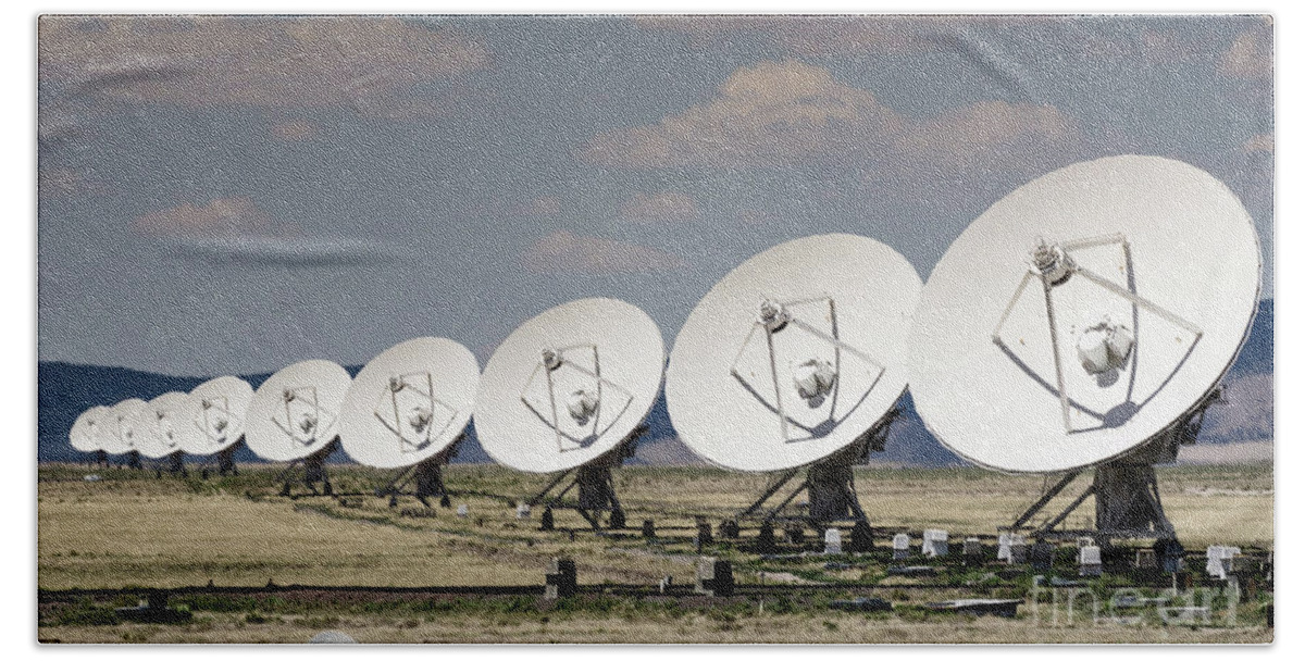 Radar Beach Towel featuring the photograph Ground Control to Major Tom by Nando Lardi