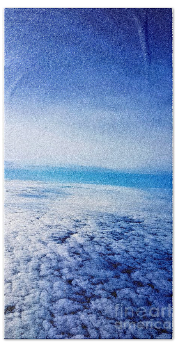 Skyscape Beach Towel featuring the photograph In The Clouds by Brianna Kelly