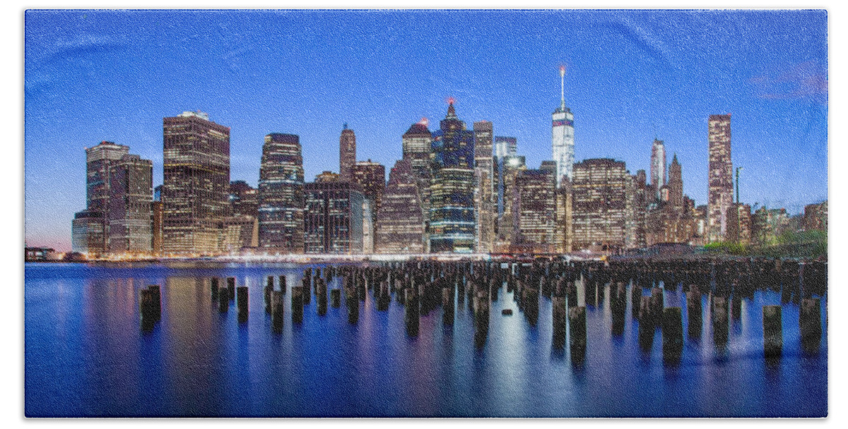 New York City Beach Towel featuring the photograph Inspiring Stories by Az Jackson