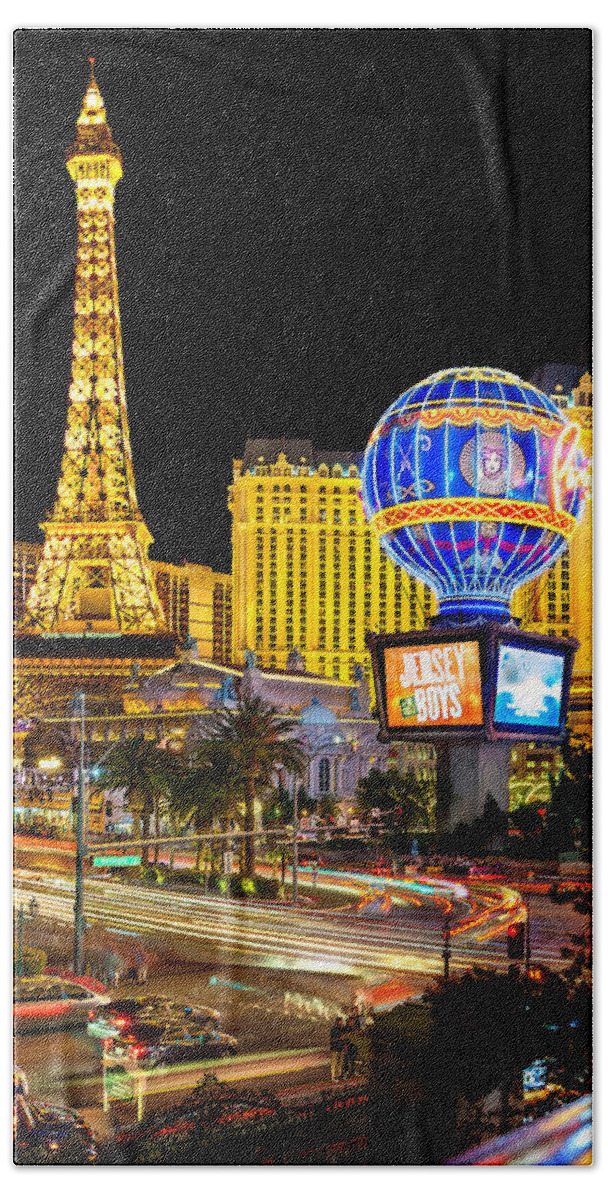 Las Vegas Beach Towel featuring the photograph It's All Happening by Az Jackson