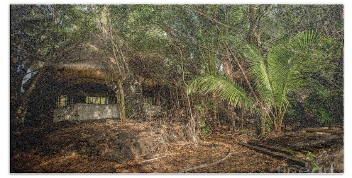 Photography Beach Towel featuring the photograph Jungle Relics 1 by Daniel Knighton
