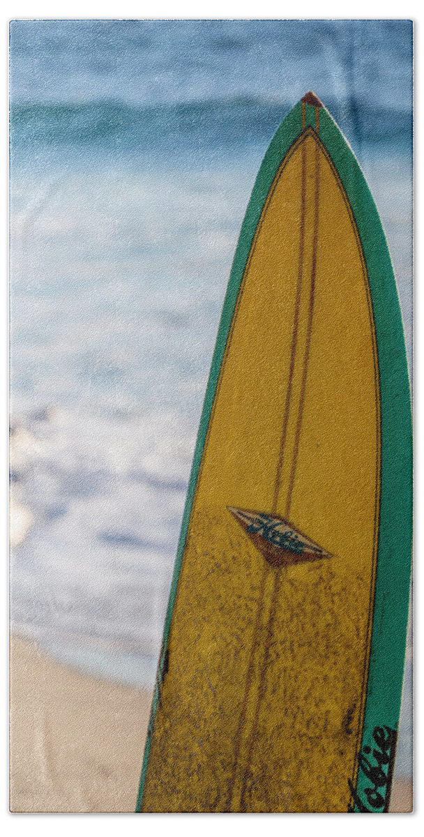 Beach Beach Sheet featuring the photograph Just a Hobie of Mine by Peter Tellone