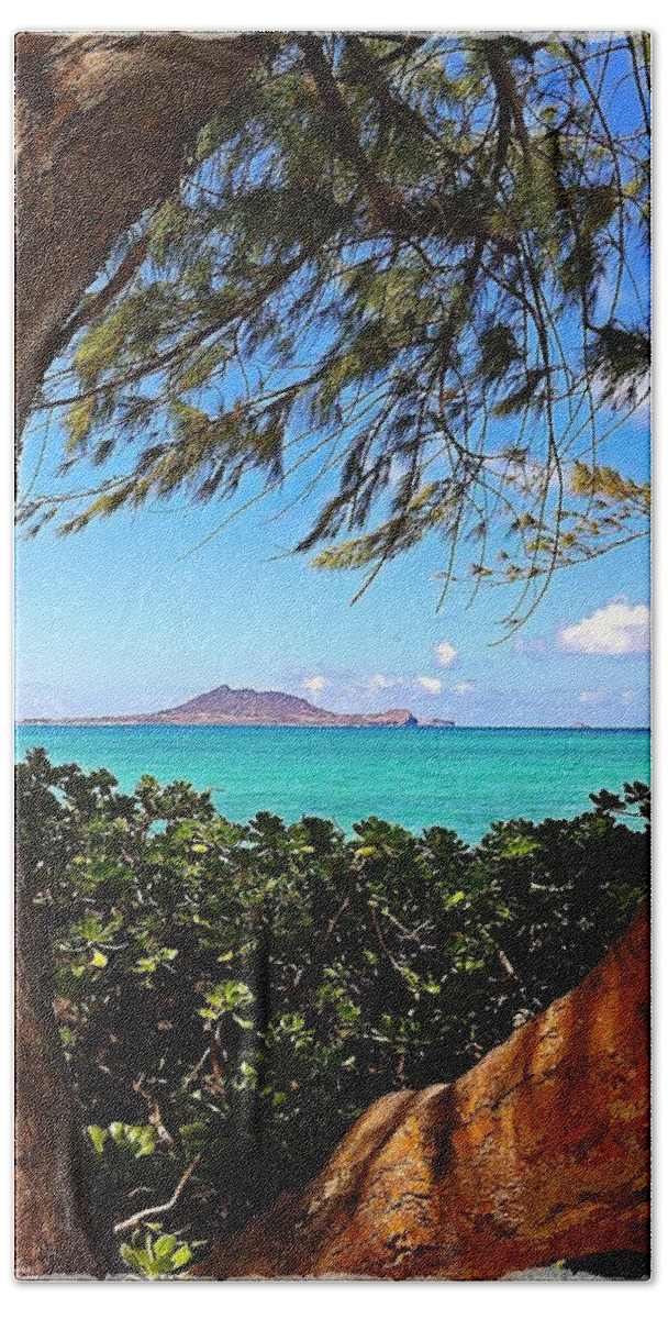 Kailua Beach Sheet featuring the photograph Kailua by Gini Moore
