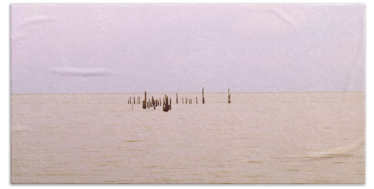 Sea Beach Sheet featuring the photograph Layers of Calm by Deborah Crew-Johnson