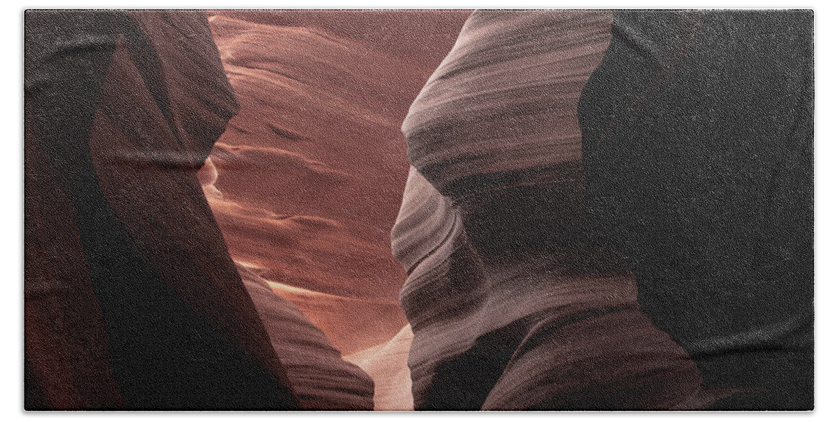 America Beach Towel featuring the photograph Layers of Simplicity - Antelope Canyon by Gregory Ballos