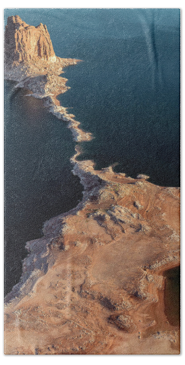 Lake Powell Beach Towel featuring the photograph Learning To Let Go by Jay Beckman