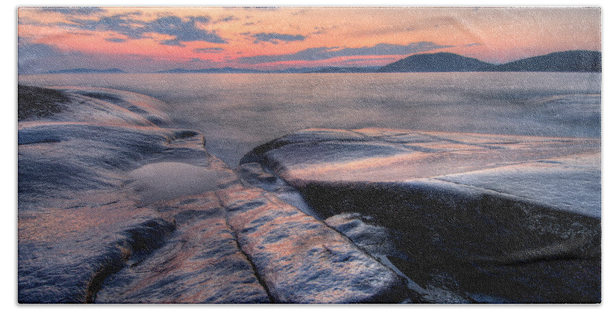 Canada Beach Towel featuring the photograph Liquid Lagoon by Doug Gibbons
