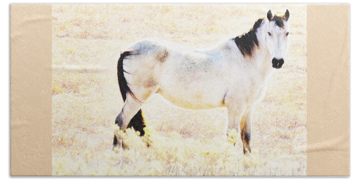 Horse Beach Towel featuring the photograph Looking Good by Merle Grenz