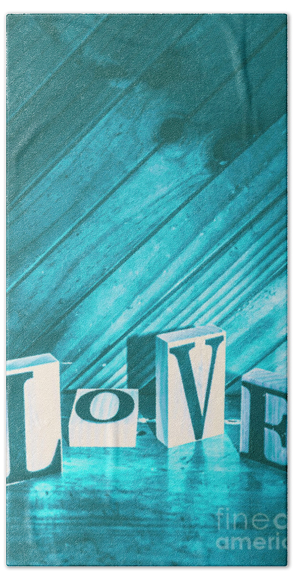 Blue Beach Towel featuring the photograph Love blues by Jorgo Photography
