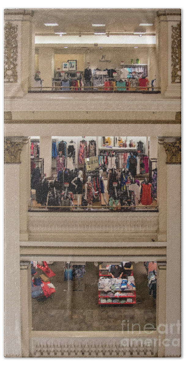 Store Beach Sheet featuring the photograph Macy's Department Store by Barry Weiss