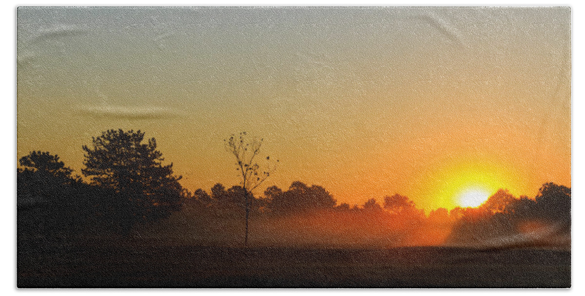 Sun Beach Towel featuring the photograph Meadow Sunrise by Travis Rogers