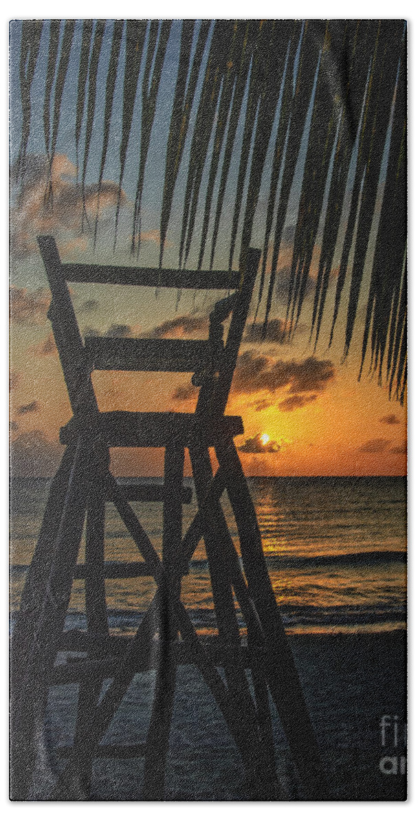 Adventure Beach Towel featuring the photograph Mexican Sunset by Charles Dobbs